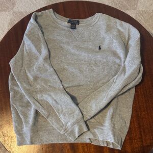 Polo by Ralph Lauren Light Gray Crewneck Sweater